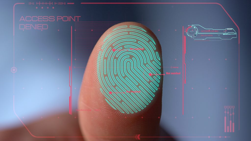 The positives and negatives of biometric data. Security and privacy