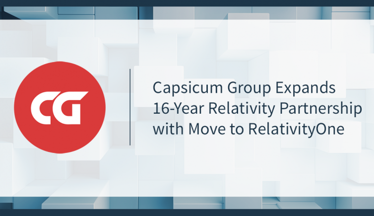 Capsicum Group expands it's partnership with Relativity